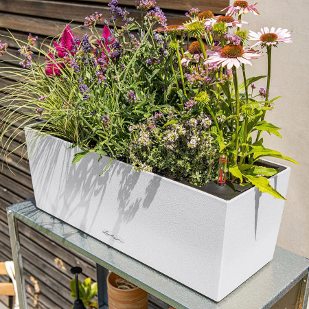 Кашпо Lechuza Balconera Stone 50 Серый Камень