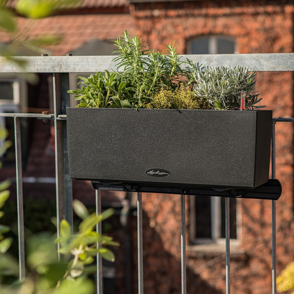 Кашпо Lechuza Balconera Stone 50 Песочный Белый